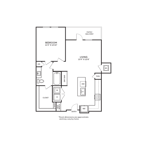 Southerly at LoSo Apartment A9